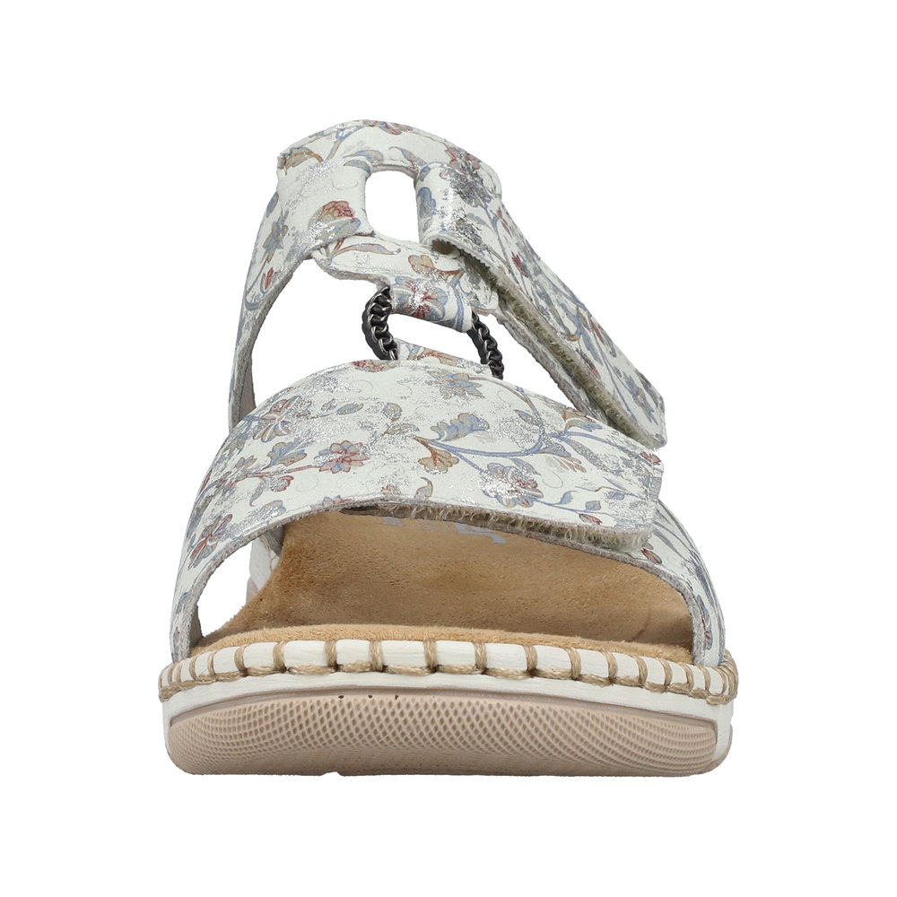 RIEKER Damen Pantolette multicolor 66292-90 Weite H