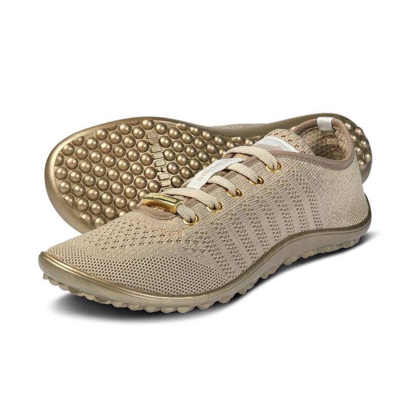 LEGUANO Go Gold Barfußschuh Damen Sneaker LEGUANO Go Gold Barfußschuh Damen Sneaker