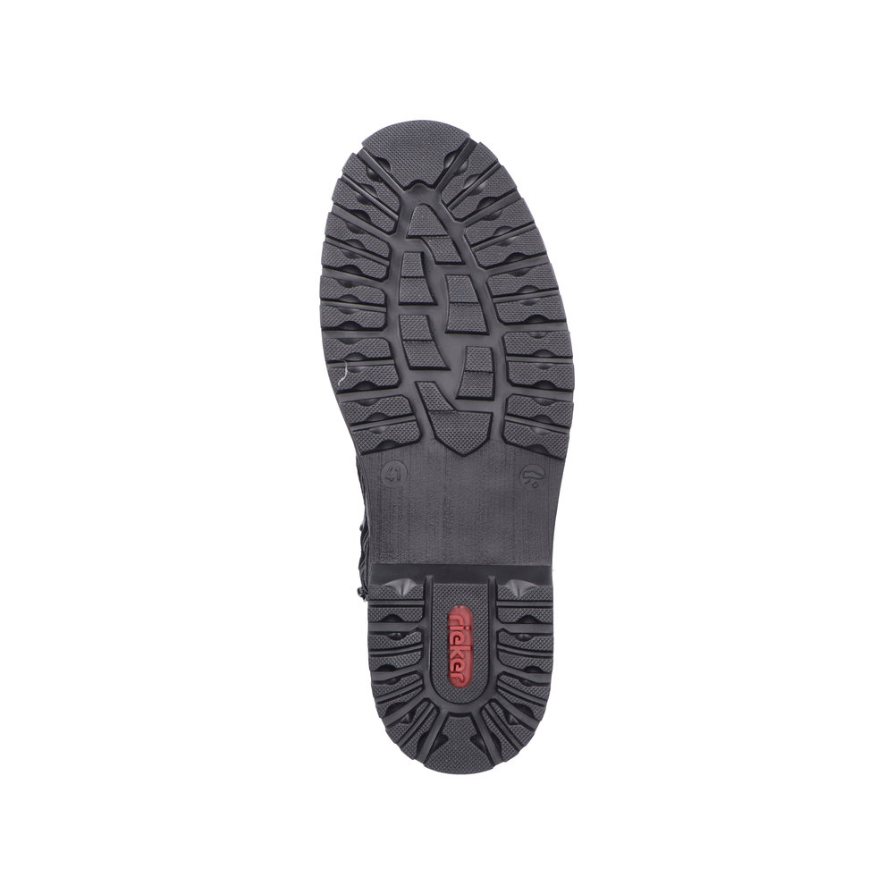 RIEKER Herren Stiefelette schwarz F3600-00 mit Schurwolle RIEKER Herren Stiefelette schwarz F3600-00 mit Schurwolle