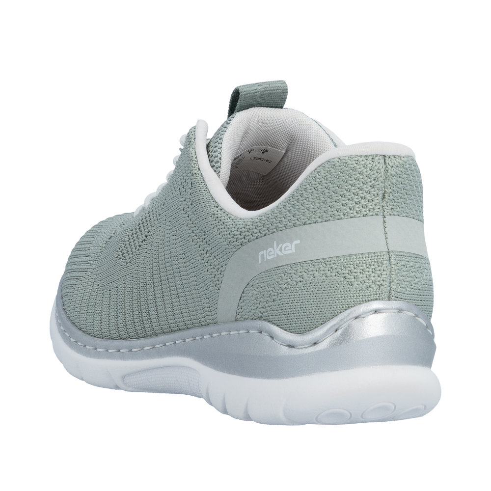 RIEKER Damen Sneaker Slipper grün L3262-52 Ready2Go