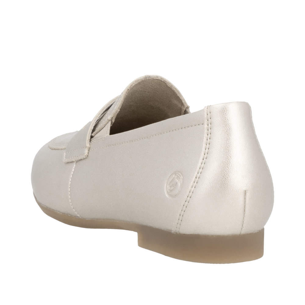 REMONTE Damen Loafer gold D0K02-90 glänzend