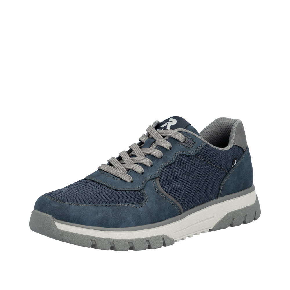RIEKER Herren Sneaker blau B9302-14 extra weit