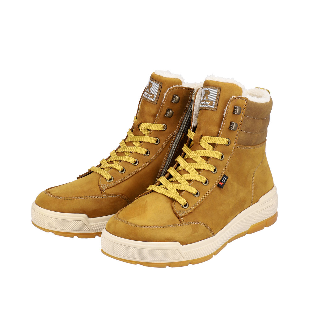 RIEKER Herren Stiefelette beige braun U0071-68