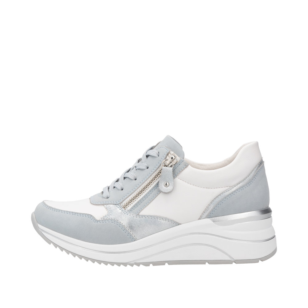 REMONTE Damen Sneaker weiß hellblau D0T01-12 vegan REMONTE Damen Sneaker weiß hellblau D0T01-12 vegan