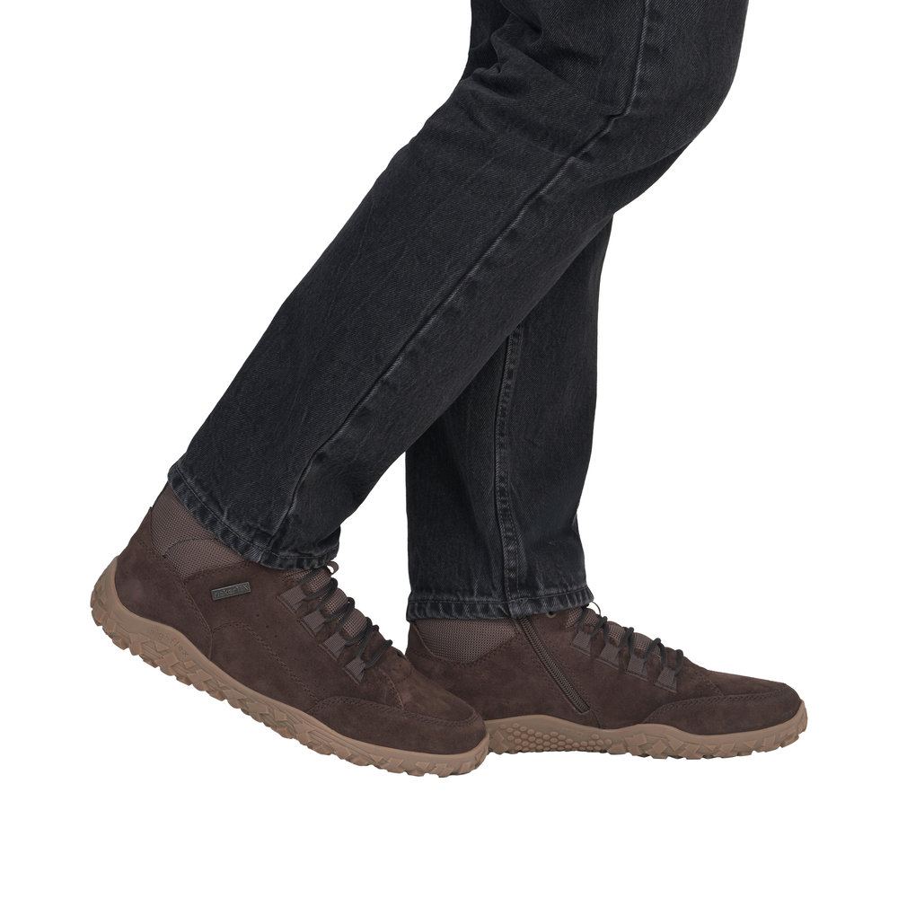 RIEKER Herren Stiefelette braun 08102-25 mit TEX und Flex Sohle