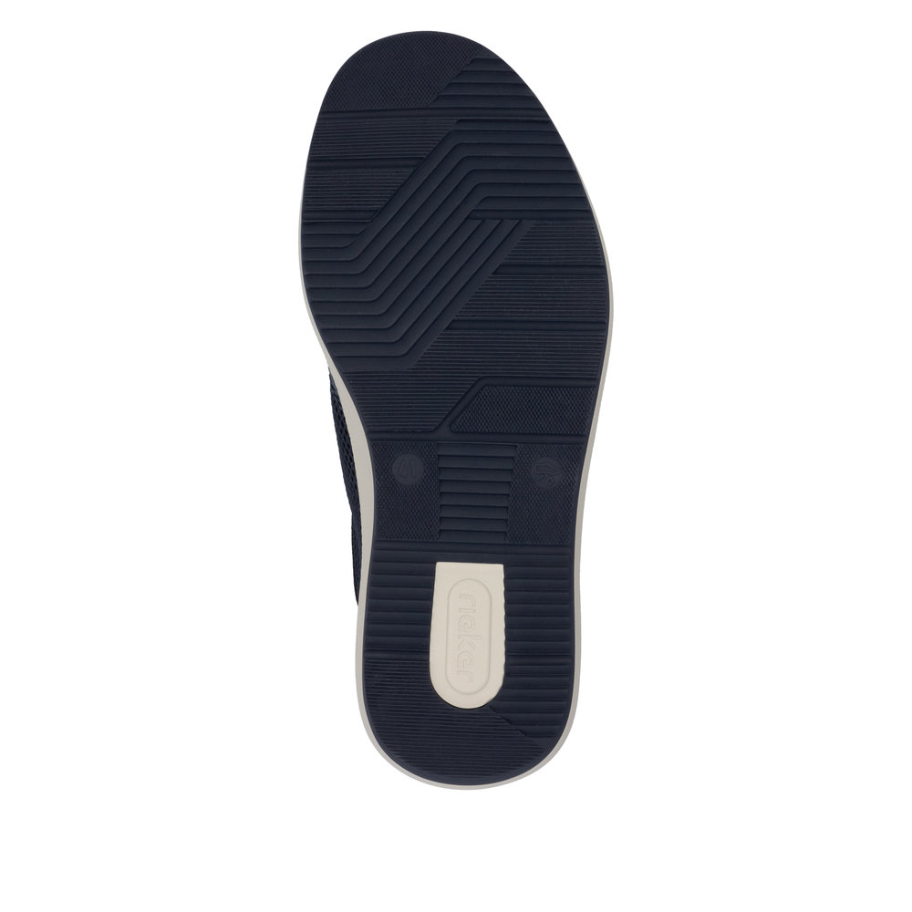 RIEKER Herren Sneaker blau 16901-14 Freizeitschuh