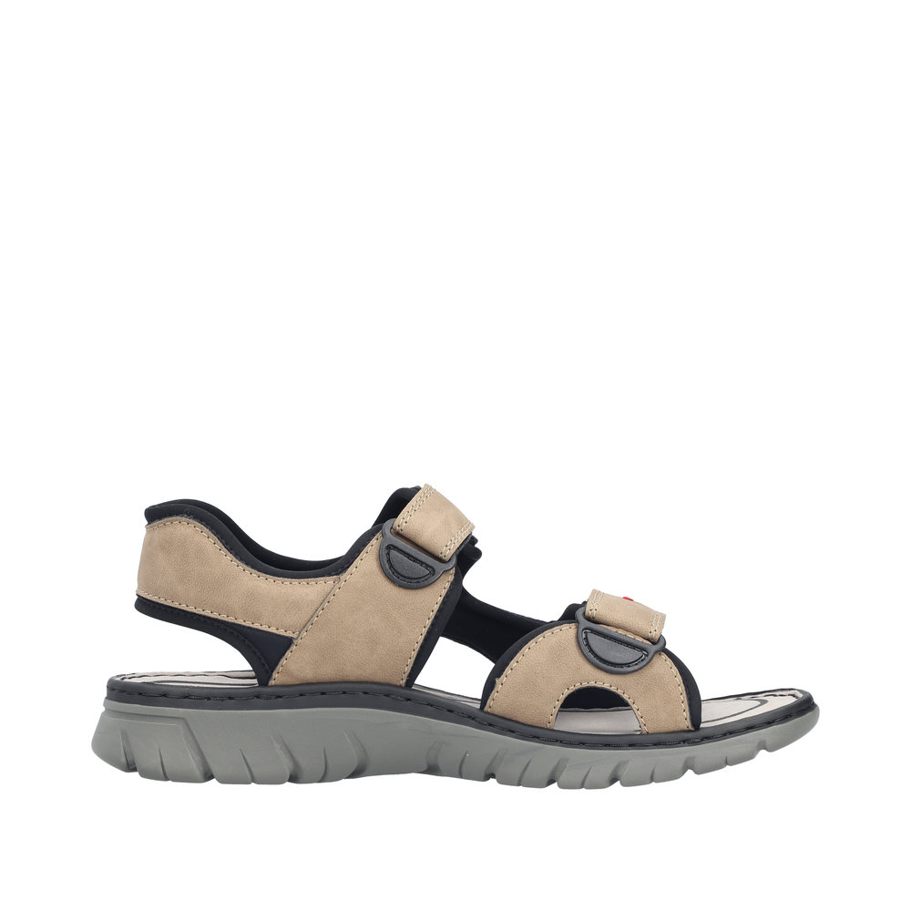 RIEKER Herren Sandalette Trekking beige 26761-65