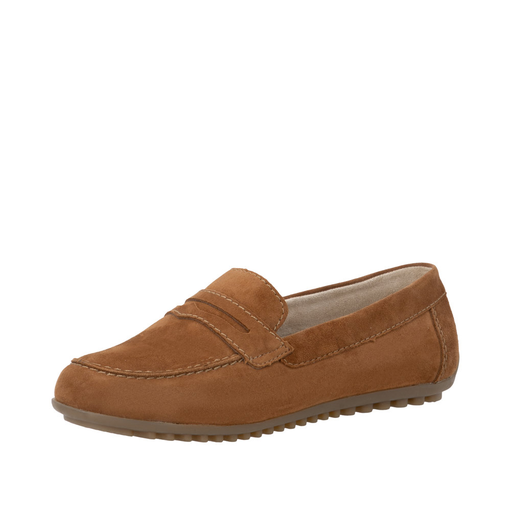 REMONTE Damen Loafer braun D3K00-22 weiches Leder