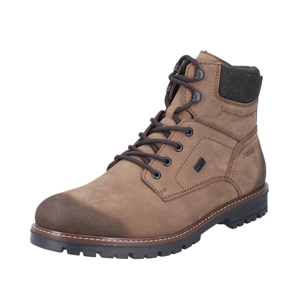 RIEKER Herren Stiefelette braun F3612-24 mit TEX