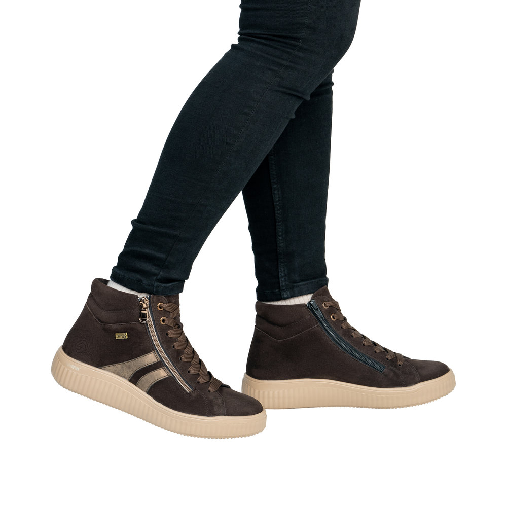 REMONTE Damen Stiefelette braun D3E70-25 extra weit REMONTE Damen Stiefelette braun D3E70-25 extra weit