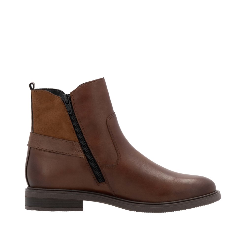 REMONTE Damen Stiefelette braun cognac D1U71-22