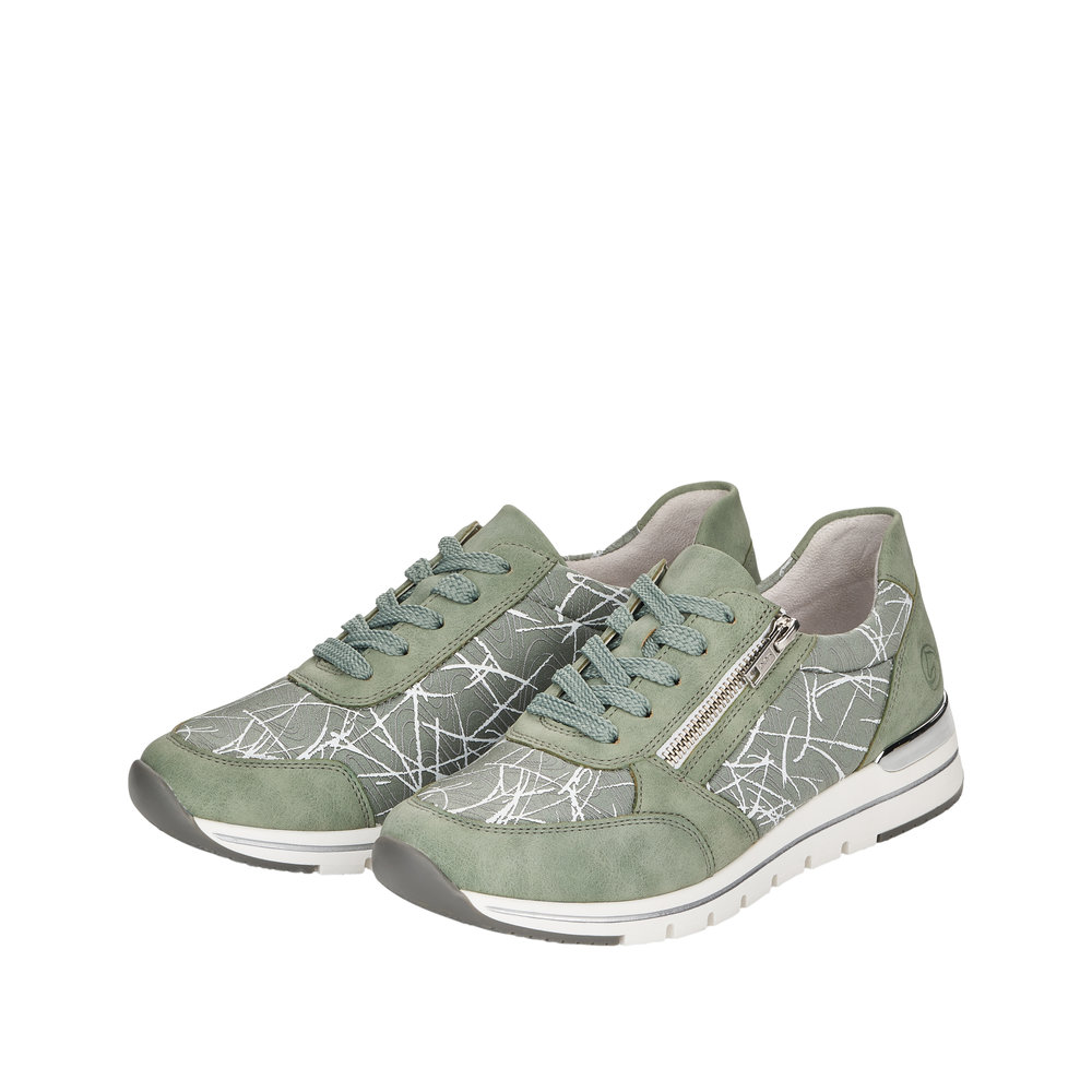 REMONTE Damen Sneaker grün R6700-52