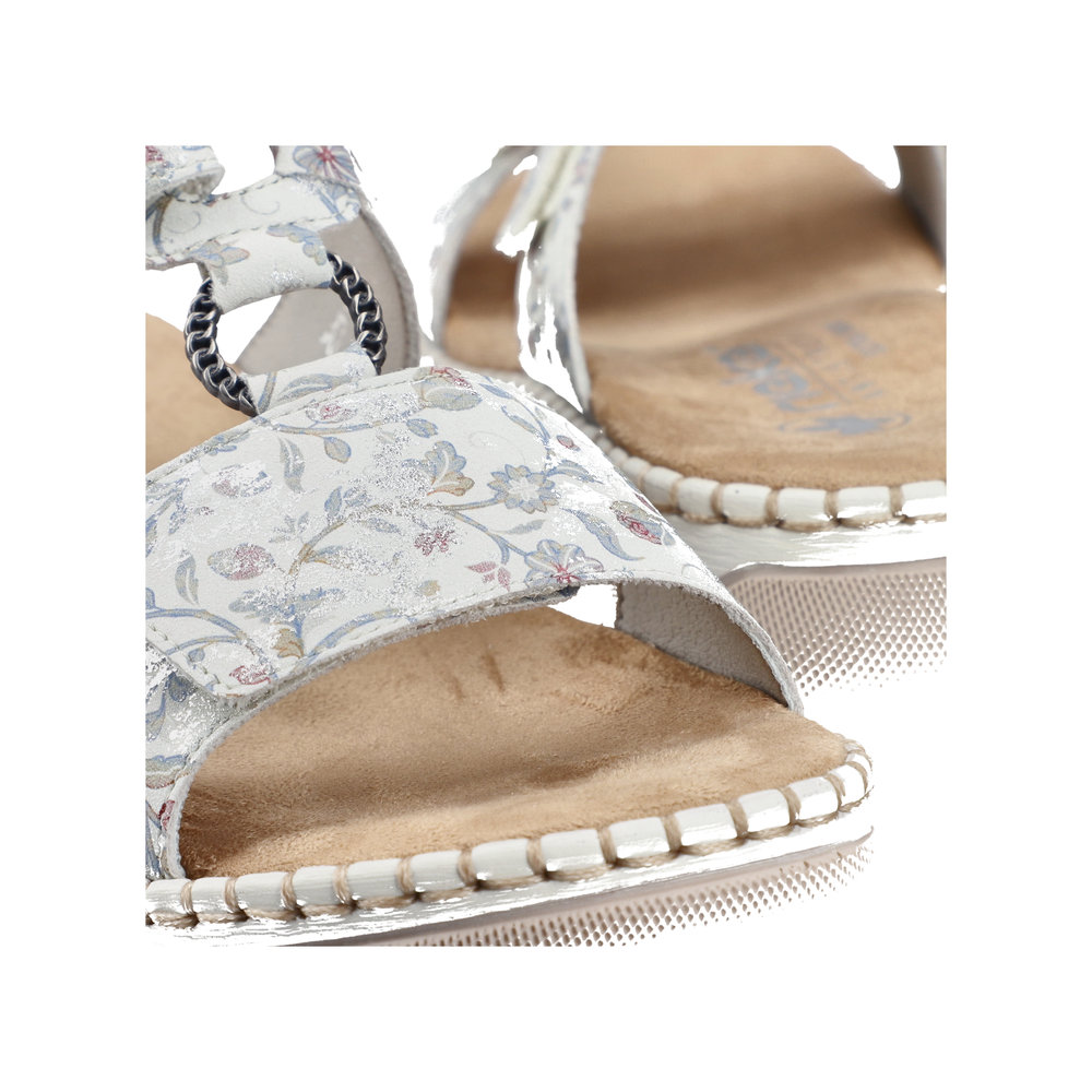 RIEKER Damen Pantolette multicolor 66292-90 Weite H