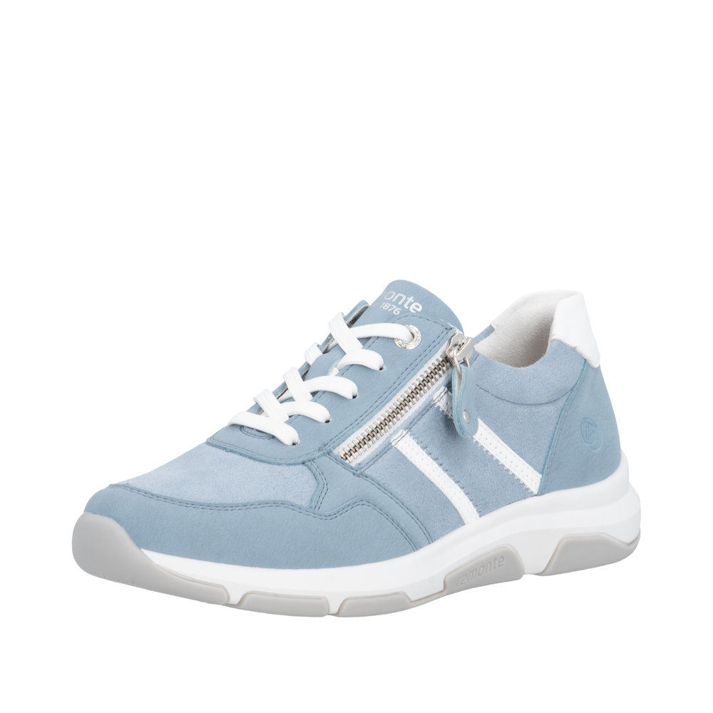 REMONTE Damen Sneaker hellblau D1S04-10 vegan