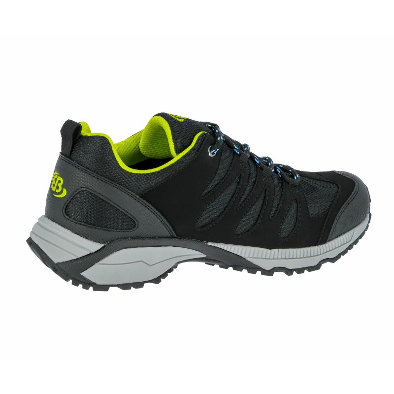 BRÜTTING Wanderschuh Expedition Low schwarz lemon blau 191218