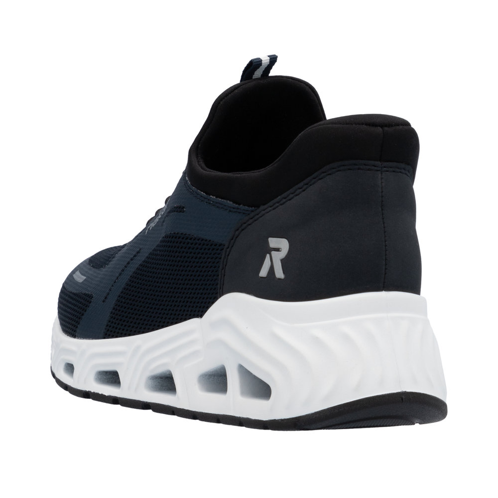 RIEKER Damen Sneaker Slipper dunkelblau N5257-14 Ready-to-Go