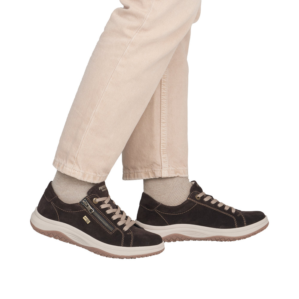 REMONTE Damen Sneaker braun D3Q00-25 Weite G