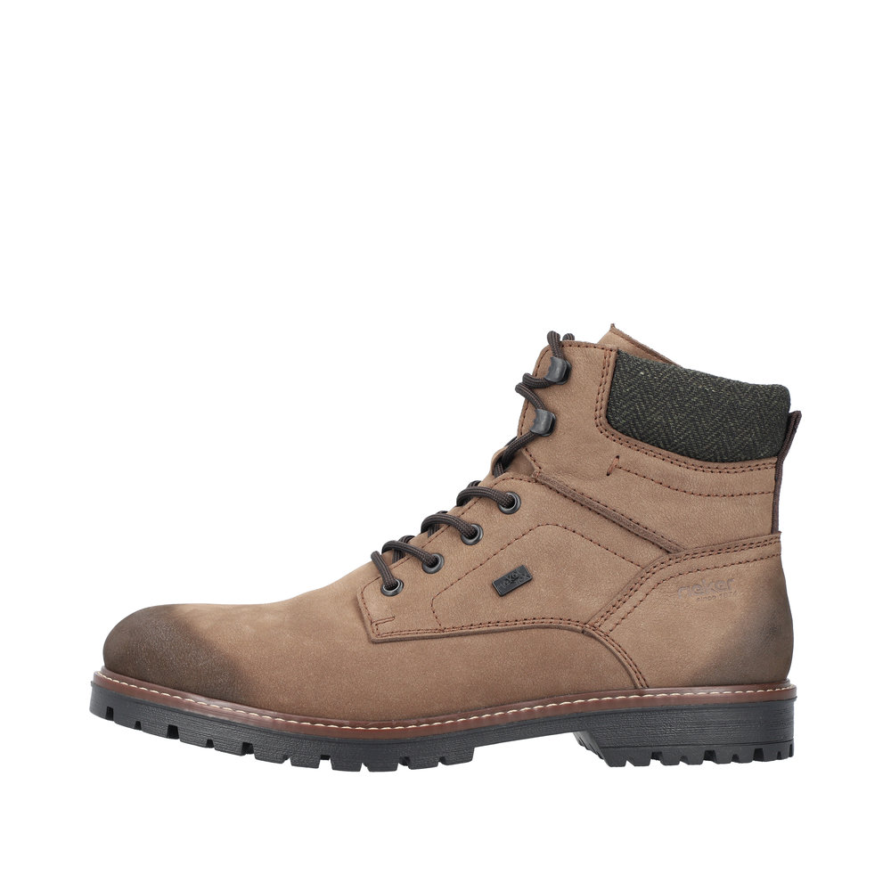 RIEKER Herren Stiefelette braun F3612-24 mit TEX RIEKER Herren Stiefelette braun F3612-24 mit TEX