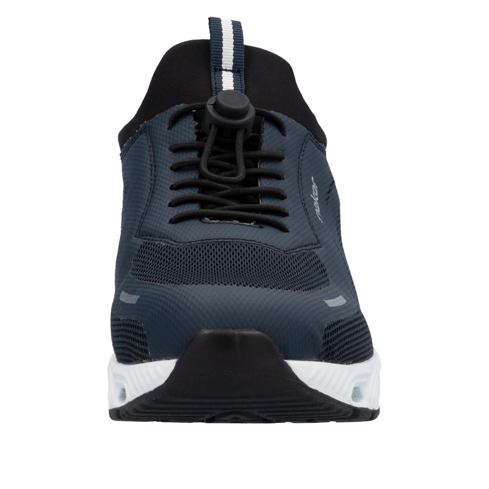 RIEKER Damen Sneaker Slipper dunkelblau N5257-14 Ready-to-Go