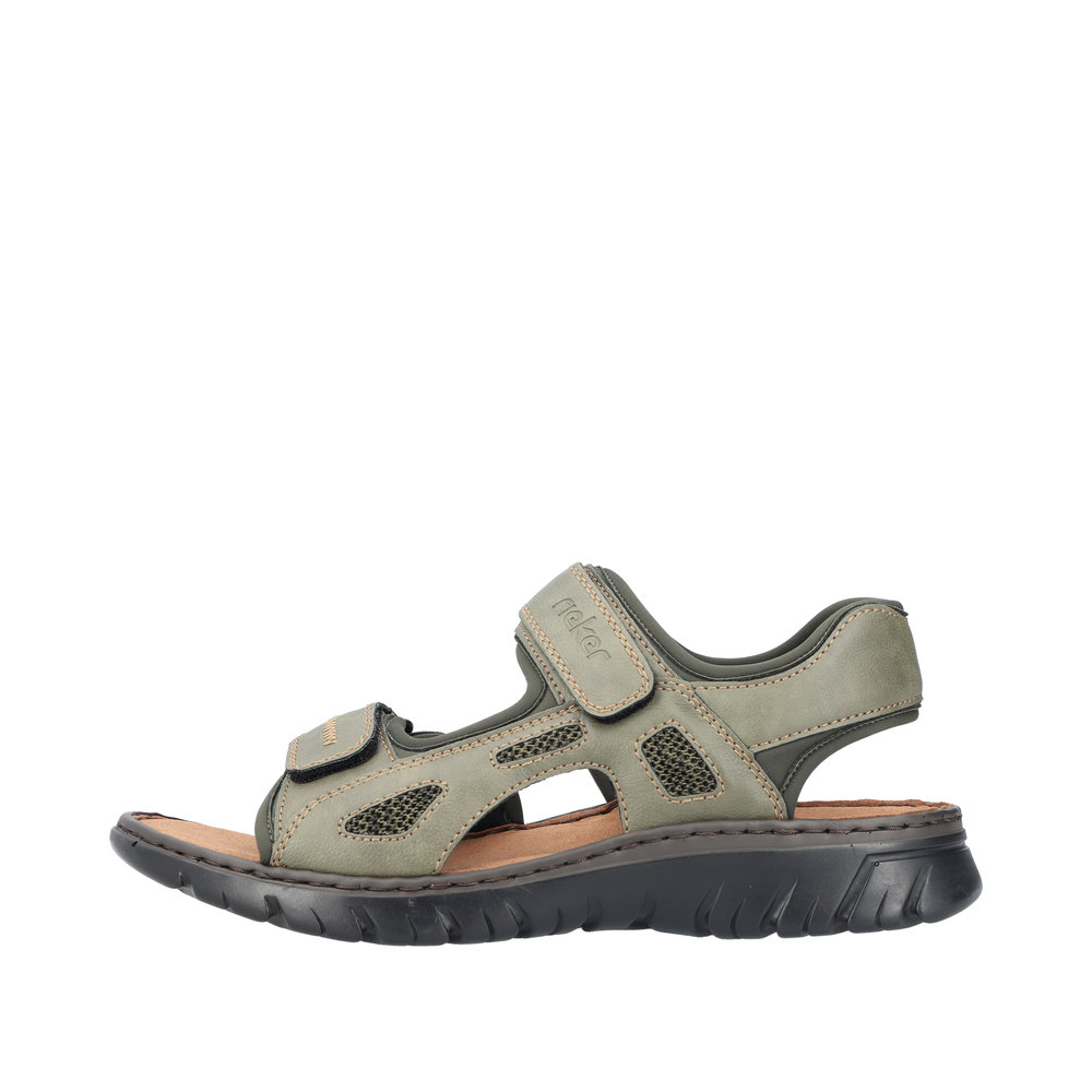 RIEKER Herren Sandalette Trekking grün 26761-54 RIEKER Herren Sandalette Trekking grün 26761-54