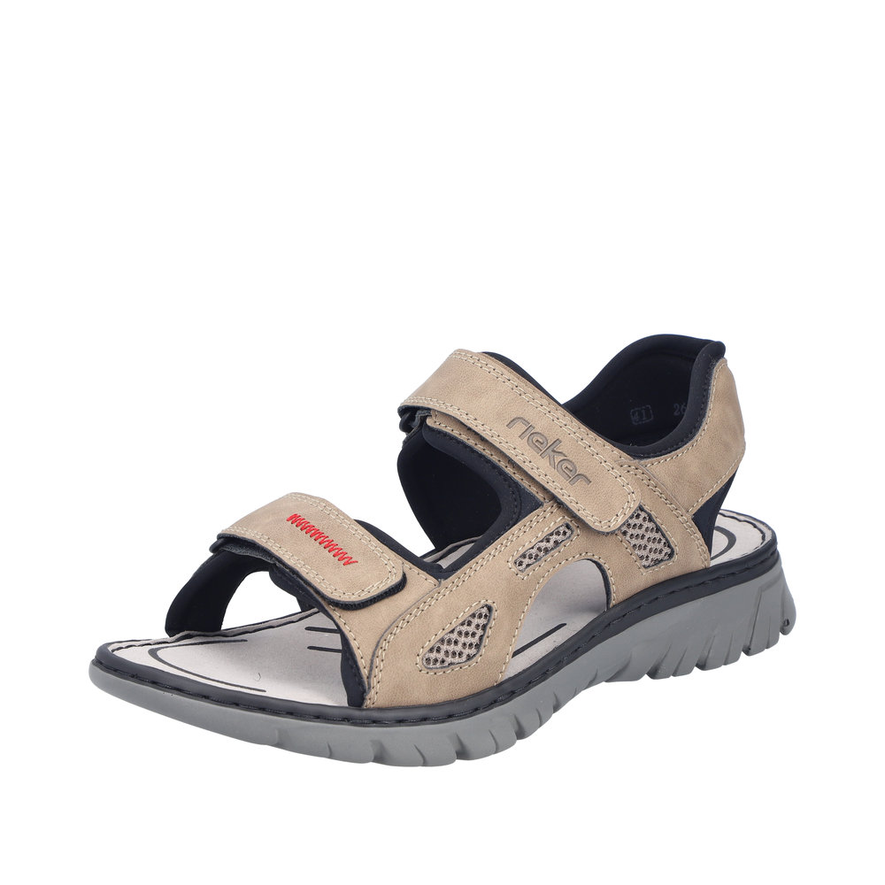 RIEKER Herren Sandalette Trekking beige 26761-65