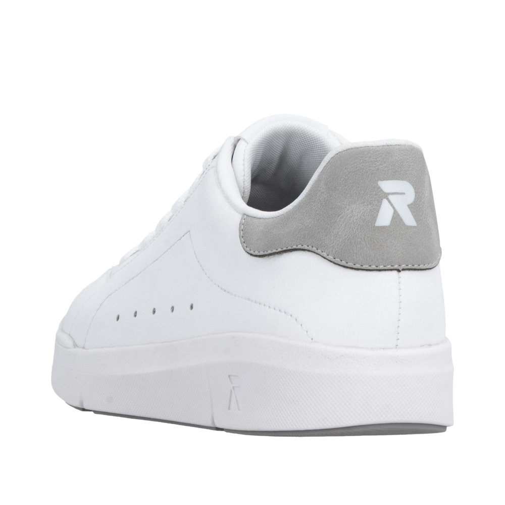 RIEKER Damen Sneaker weiß 41902-80 echt Leder