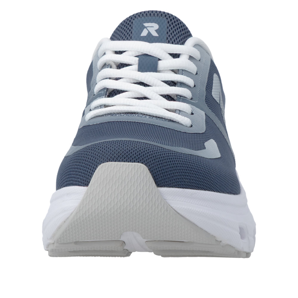 RIEKER Herren Sport Sneaker blau U3504-12 Weite H