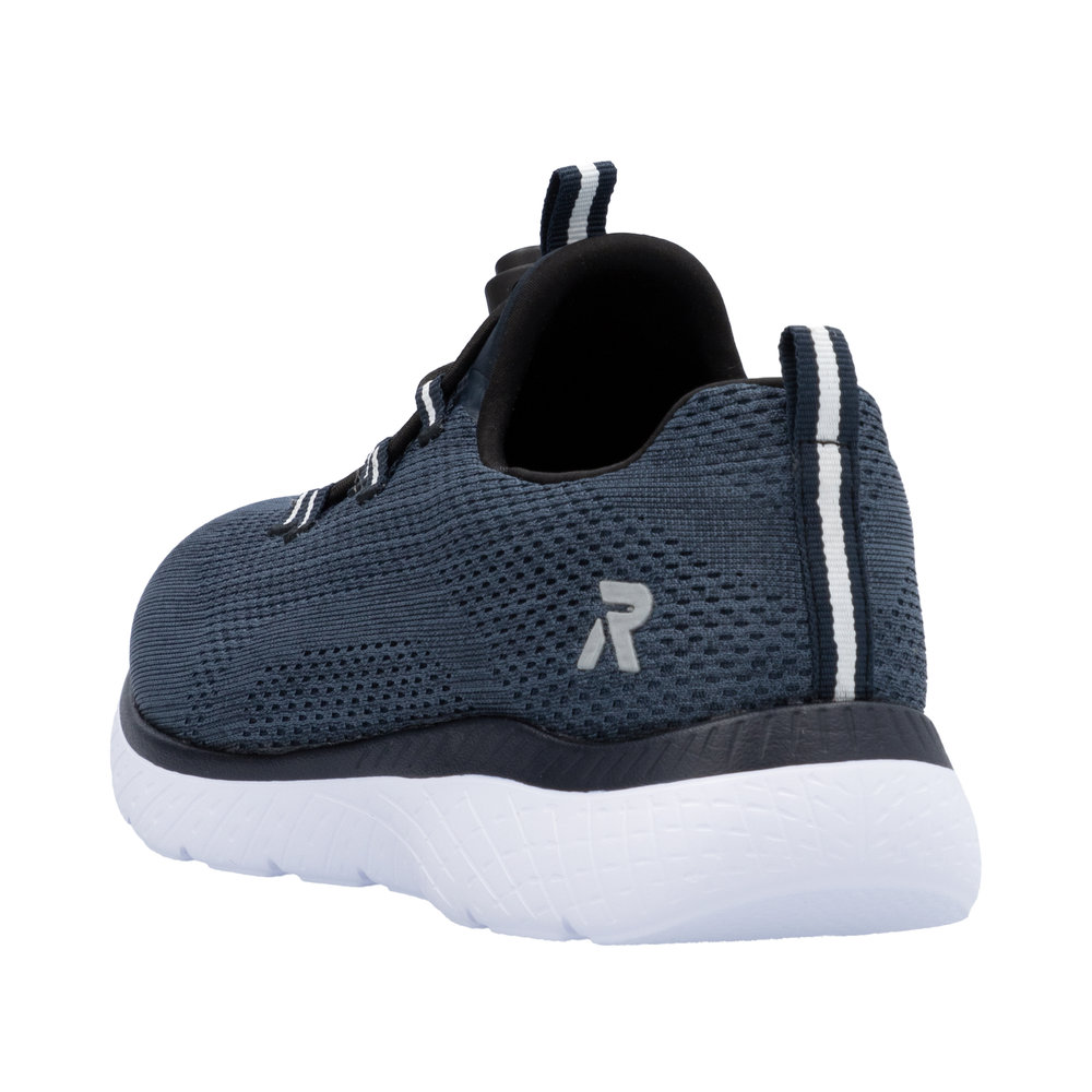 RIEKER Damen Sneaker Slipper dunkelblau M5069-12 leicht luftig