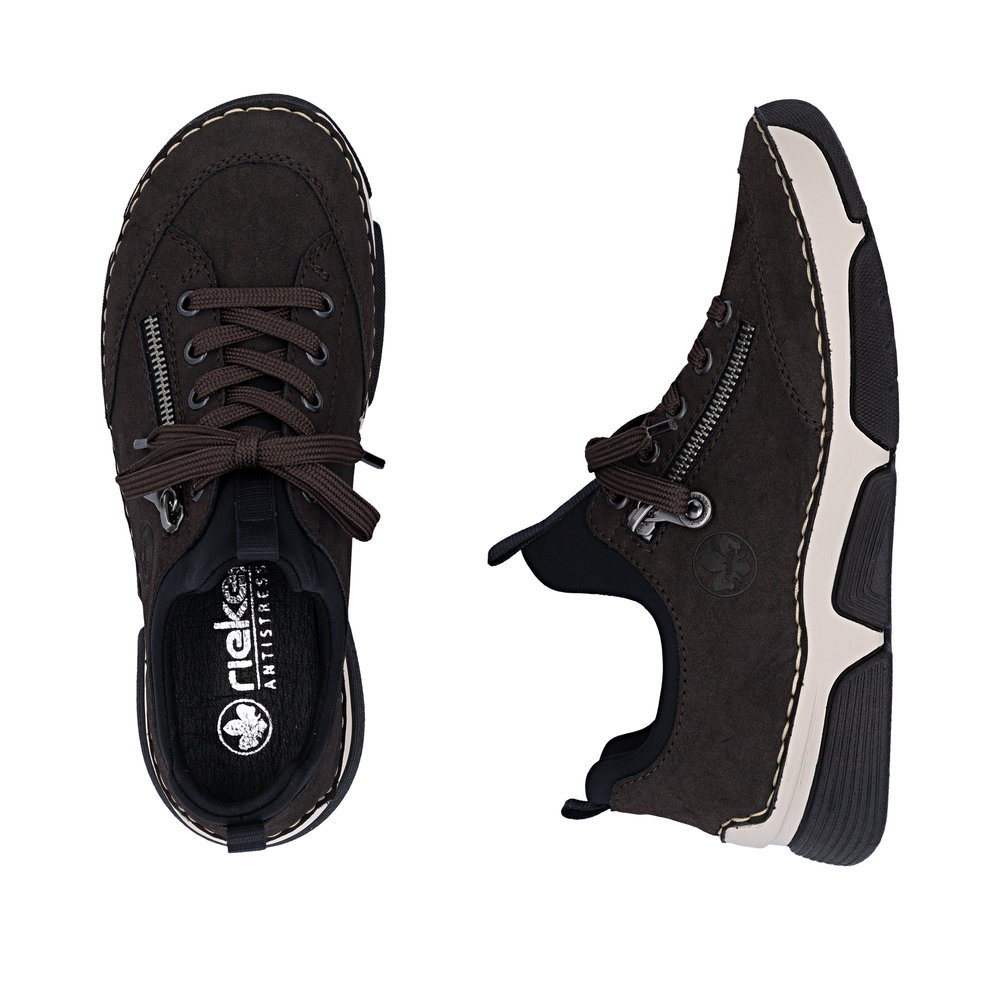 RIEKER Damen Sneaker Slipper braun 45973-25 RIEKER Damen Sneaker Slipper braun 45973-25