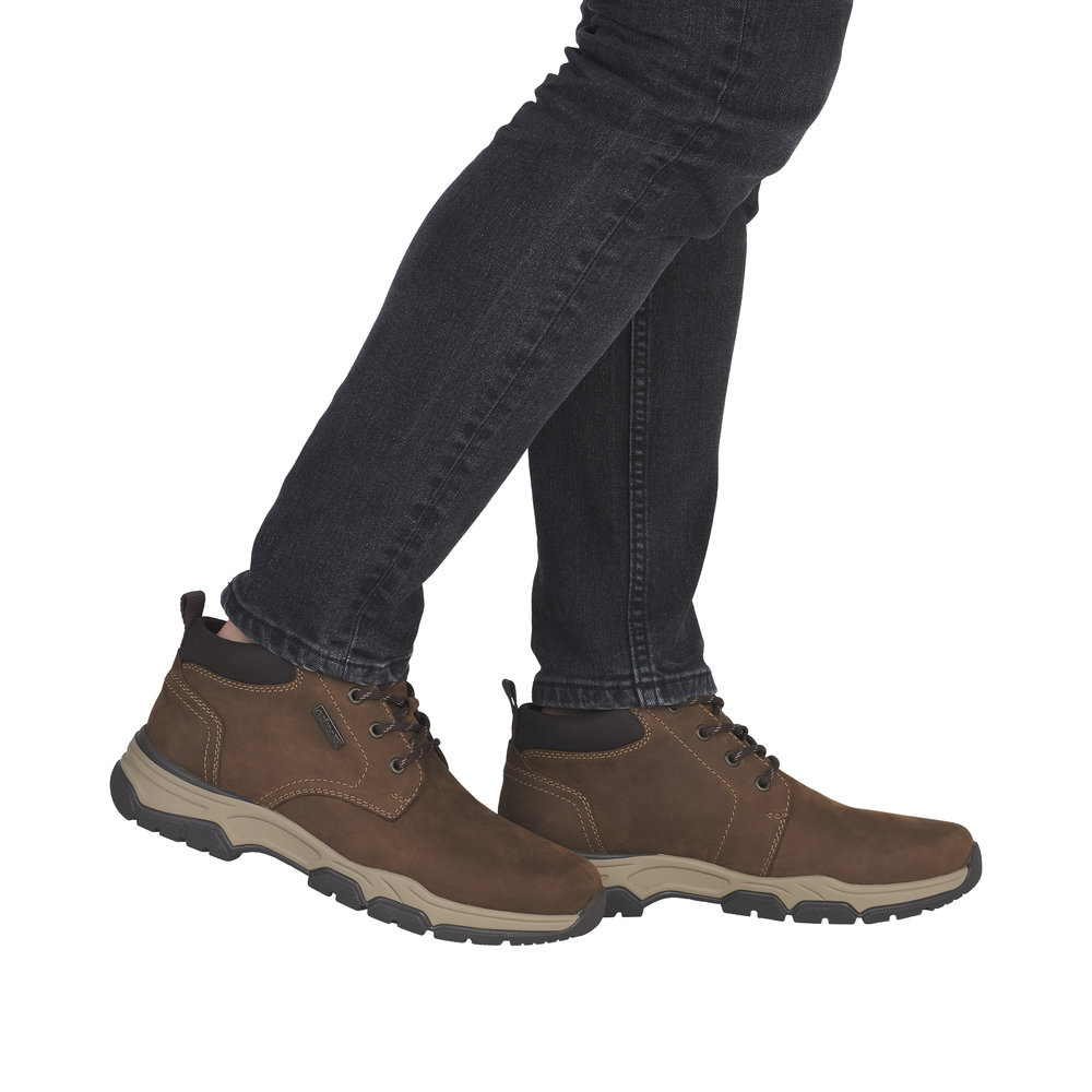 RIEKER Herren Stiefelette braun 31204-22 mit TEX