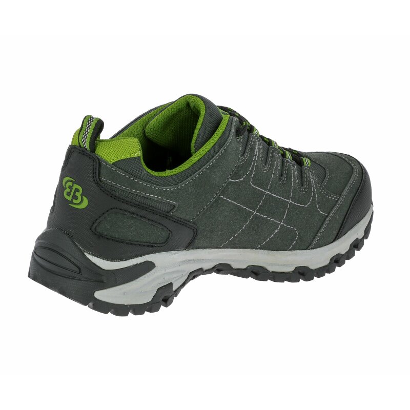 BRÜTTING Wanderschuh Mount Shasta Low anthrazit grün 211193