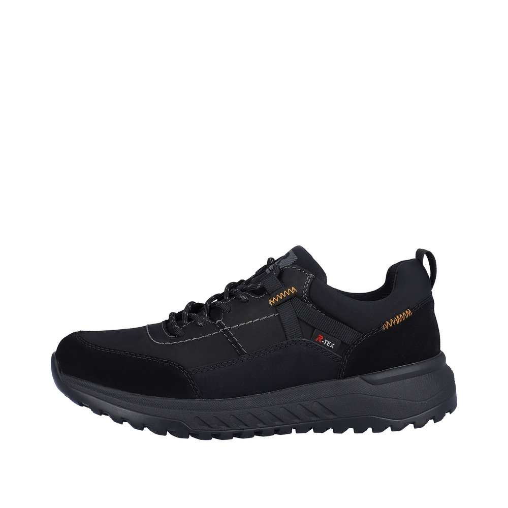 RIEKER Herren Sneaker schwarz U0100-00 mit TEX