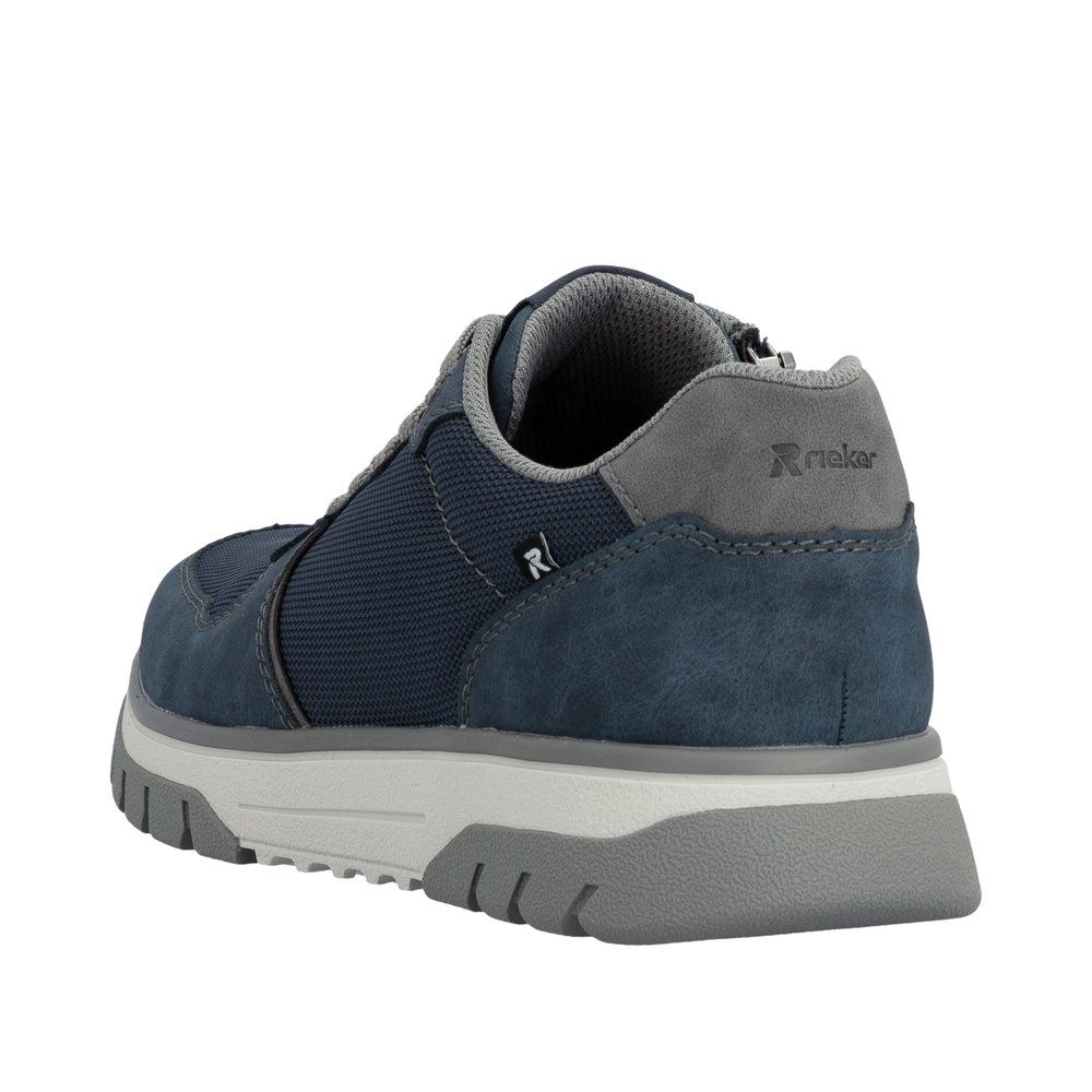 RIEKER Herren Sneaker blau B9302-14 extra weit