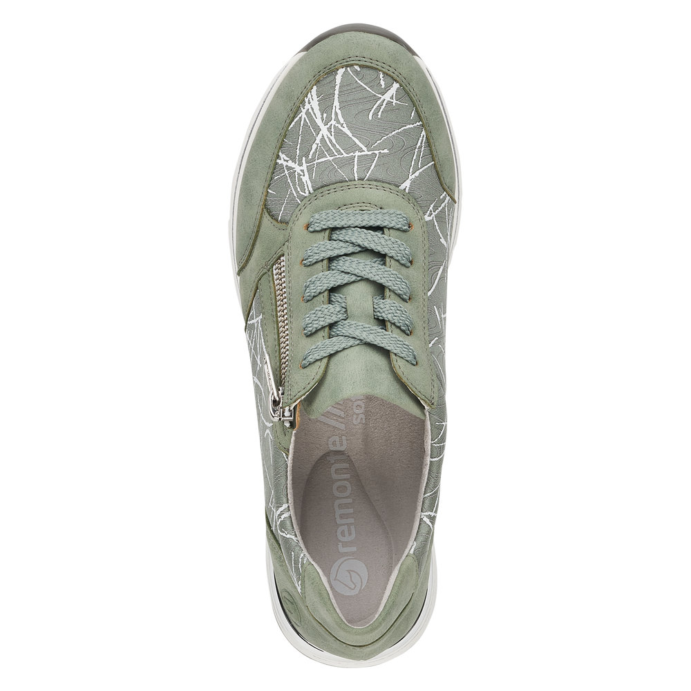 REMONTE Damen Sneaker grün R6700-52