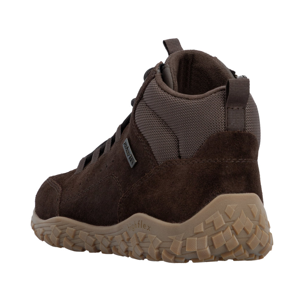 RIEKER Herren Stiefelette braun 08102-25 mit TEX und Flex Sohle