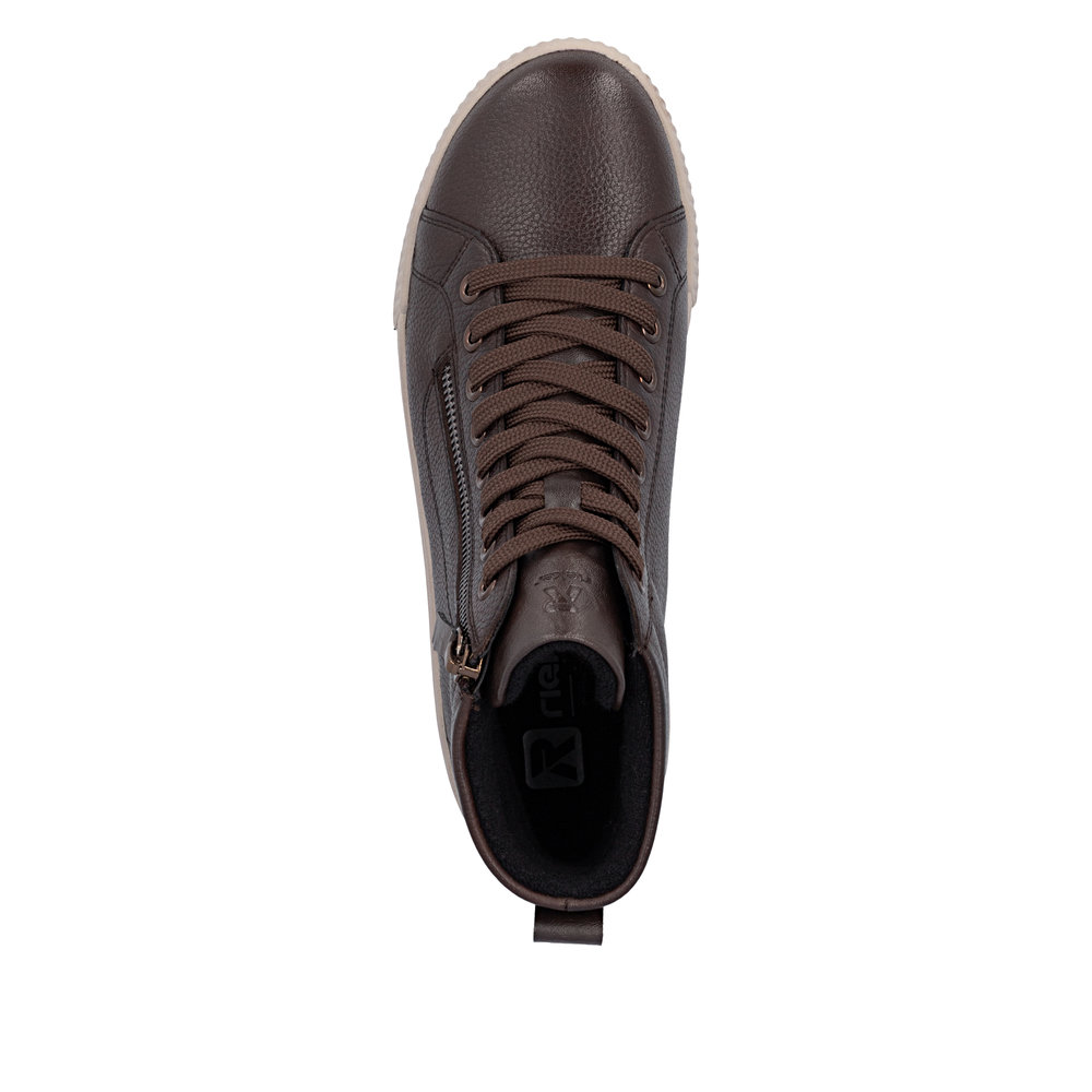 RIEKER Damen Stiefelette braun W0164-25 echt Leder RIEKER Damen Stiefelette braun W0164-25 echt Leder