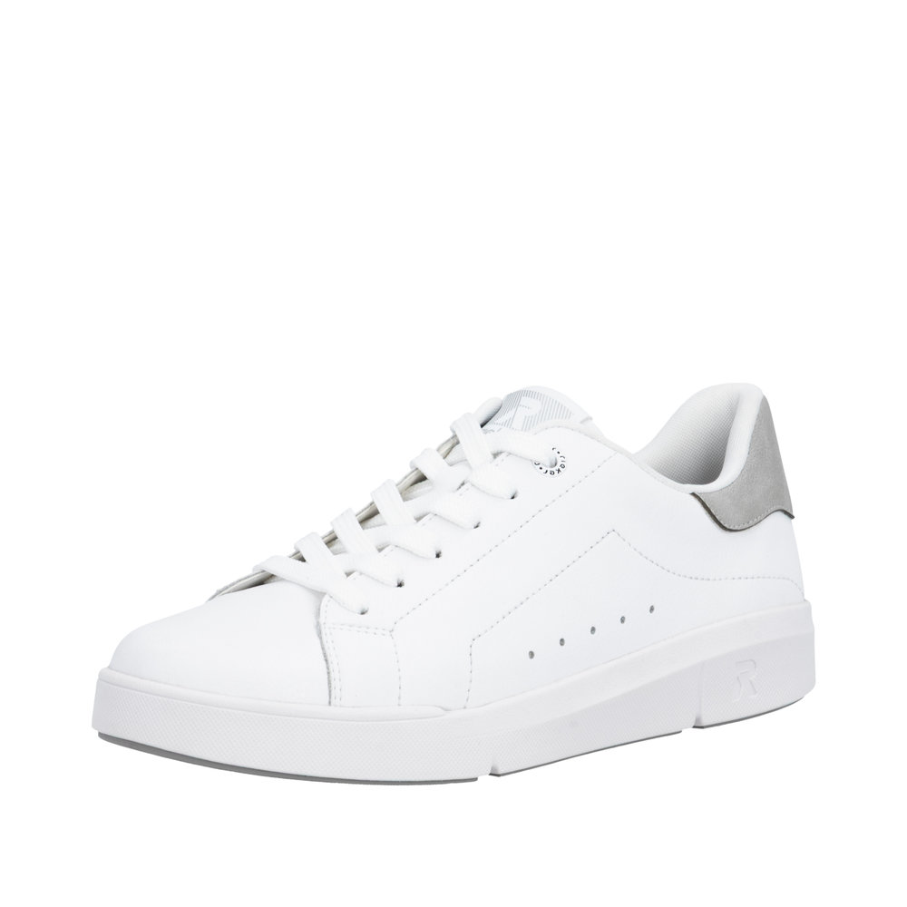 RIEKER Damen Sneaker weiß 41902-80 echt Leder