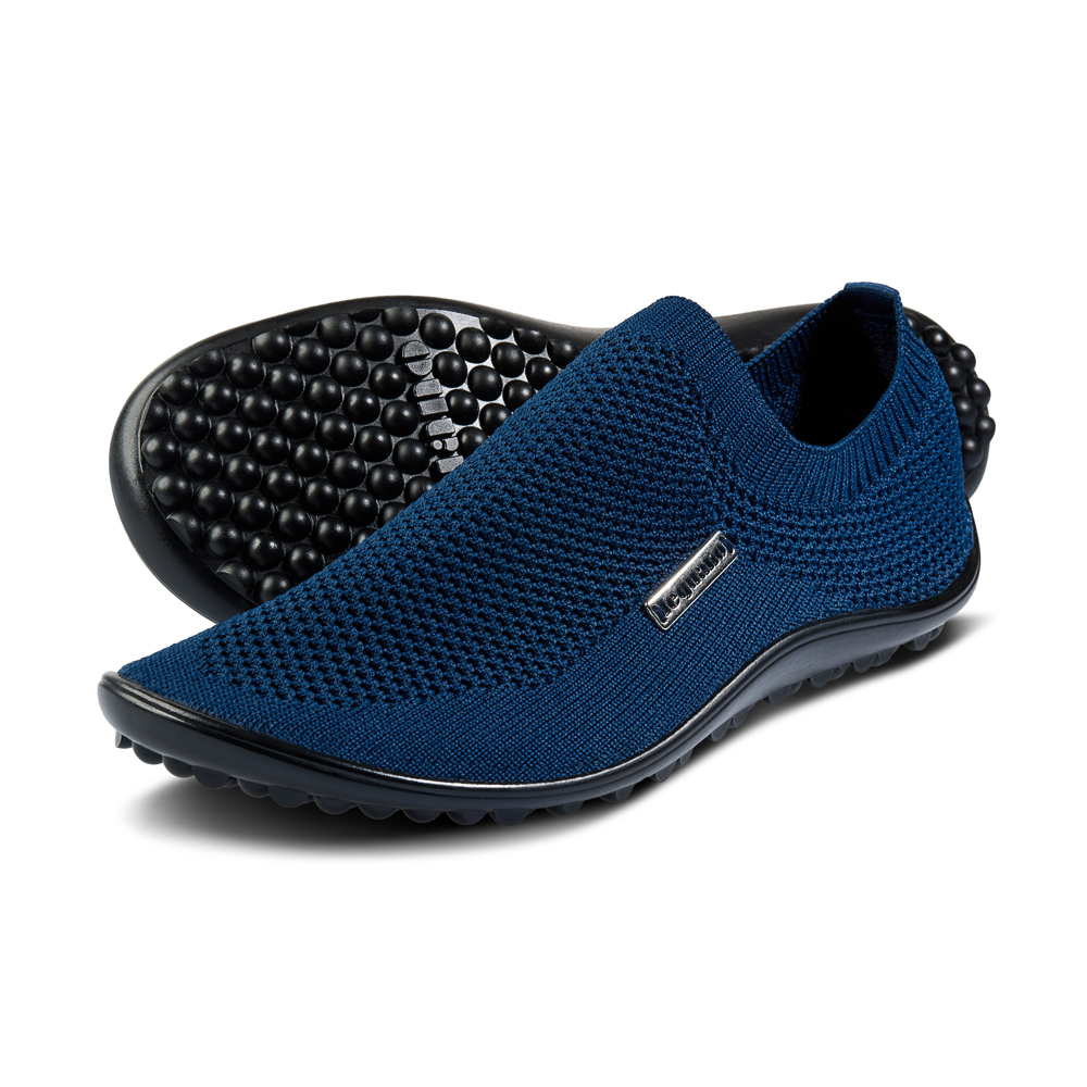 LEGUANO Scio blue dunkelblau Barfußschuh Unisex