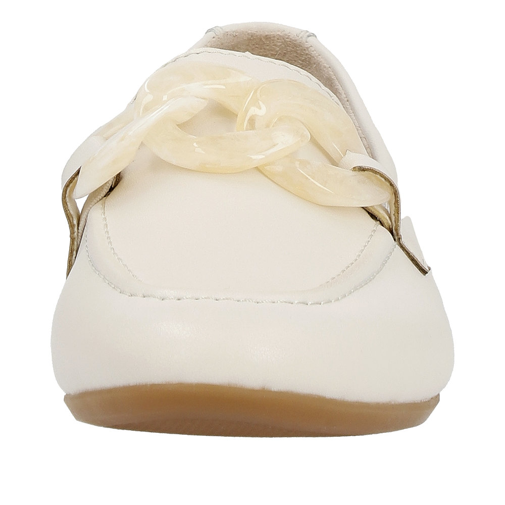 REMONTE Damen Loafer creme weiß D0K00-80