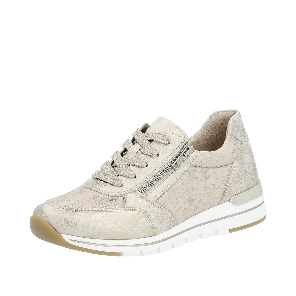 REMONTE Damen Sneaker beige gold R6700-61