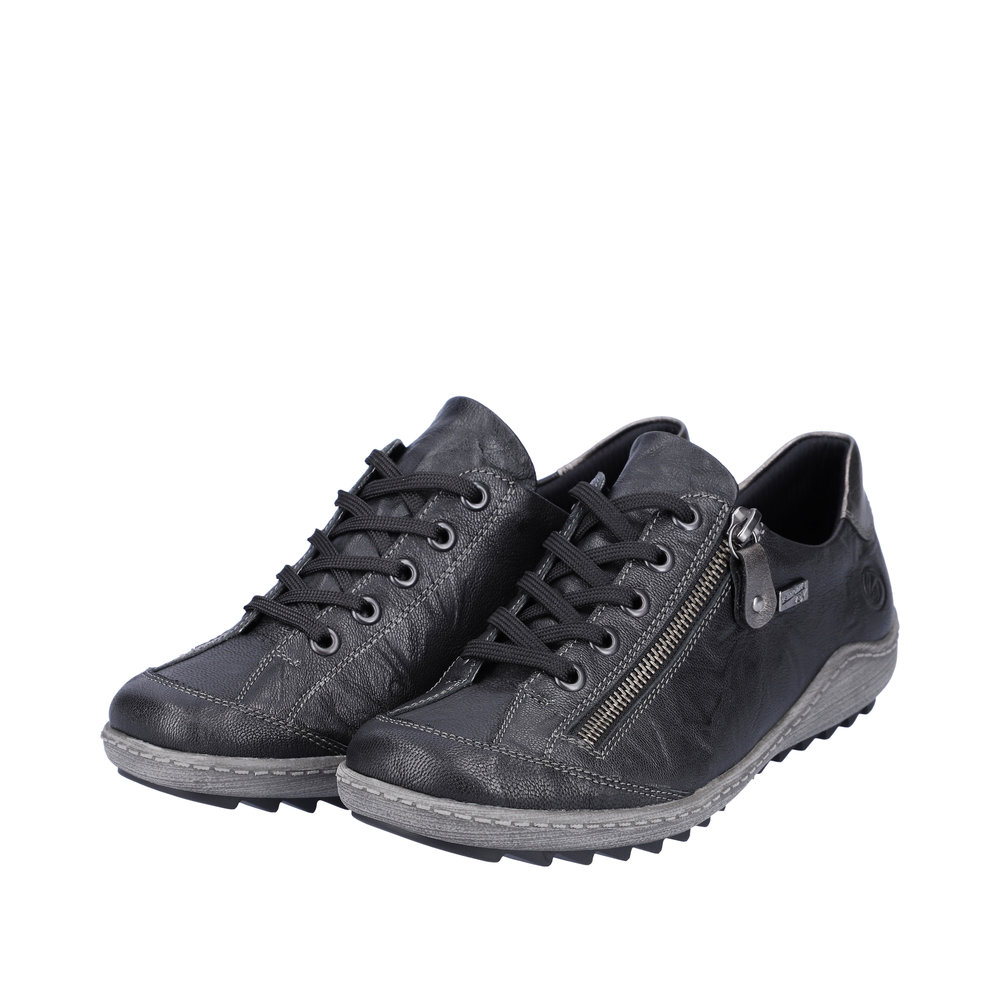 REMONTE Damen Sneaker Schwarz R1402-06 mit TEX