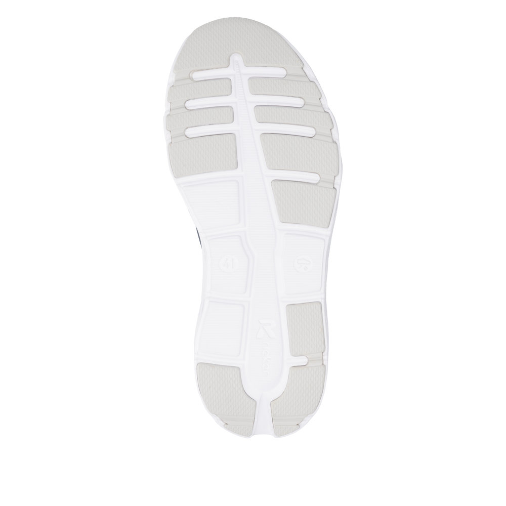 RIEKER Herren Sport Sneaker blau U3504-12 Weite H