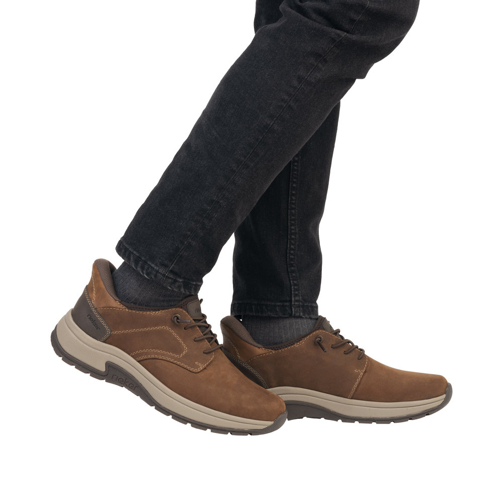 RIEKER Herren Slipper braun 11050-22 extra weit