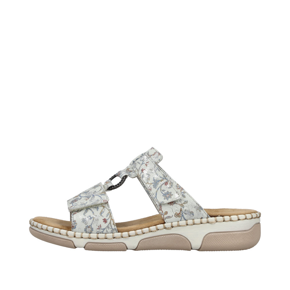 RIEKER Damen Pantolette multicolor 66292-90 Weite H