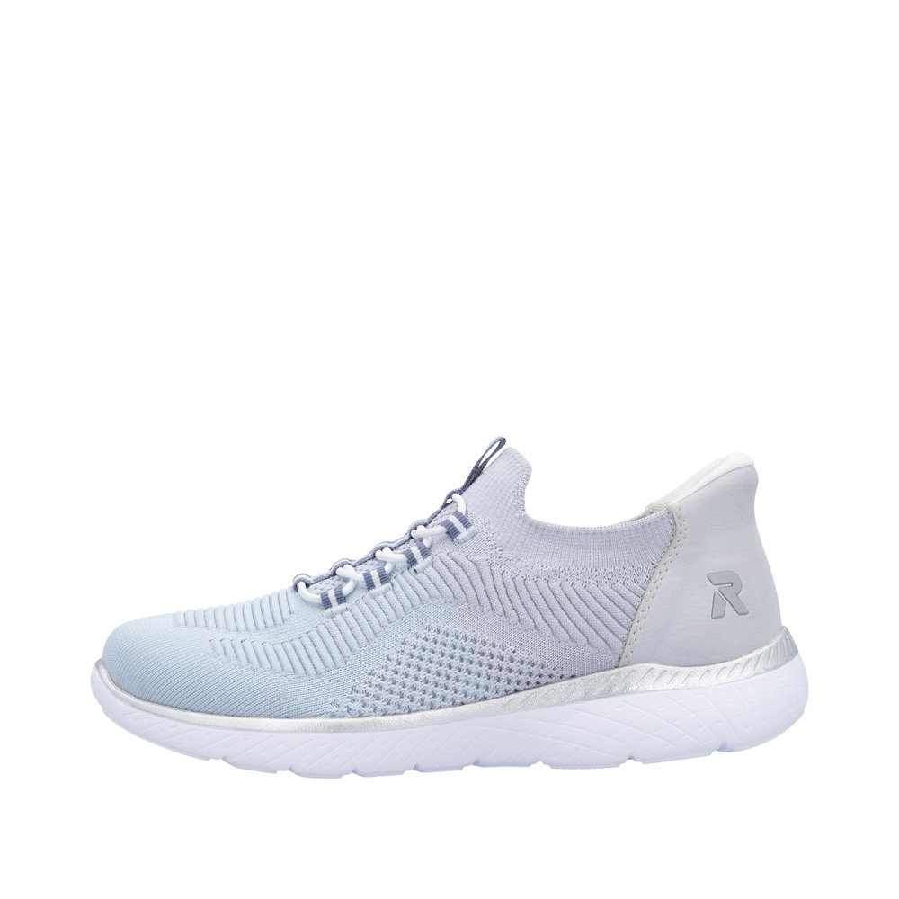RIEKER Damen Sneaker Slipper hellblau M5066-30 Ready2Go RIEKER Damen Sneaker Slipper hellblau M5066-30 Ready2Go