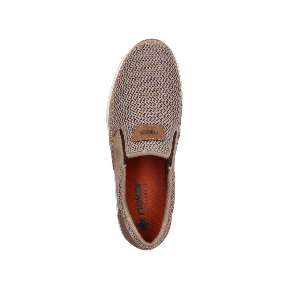 RIEKER Herren Halbschuh Slipper braun 11954-64
