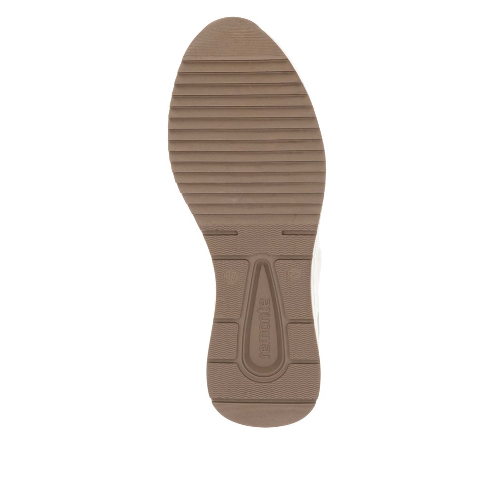 REMONTE Damen Boots Stiefelette Wollweiß D0T77-80 echt Leder