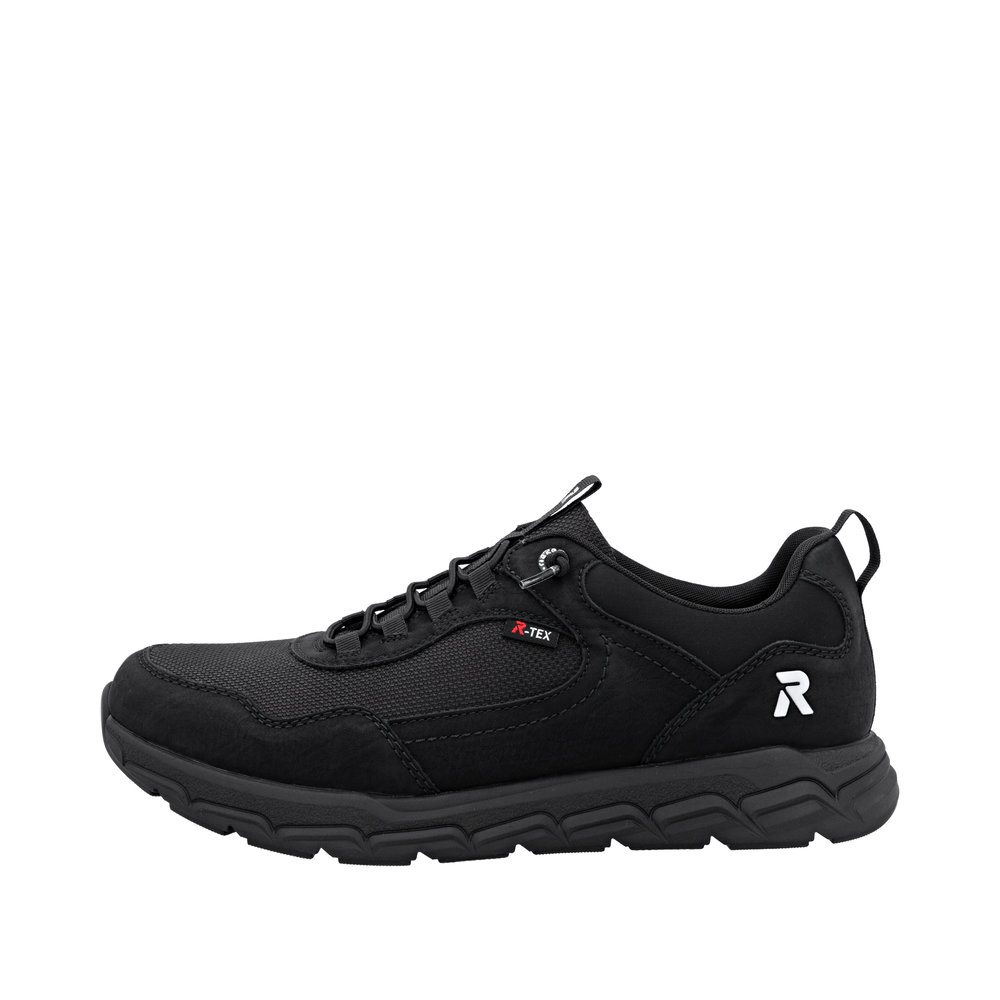 RIEKER Herren Sneaker Slipper schwarz 09105-00 mit TEX RIEKER Herren Sneaker Slipper schwarz 09105-00 mit TEX