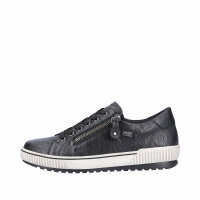 REMONTE Damen Sneaker schwarz TEX Leder D0700-00