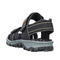 RIEKER Damen Sandale Trekking schwarz 68851-02